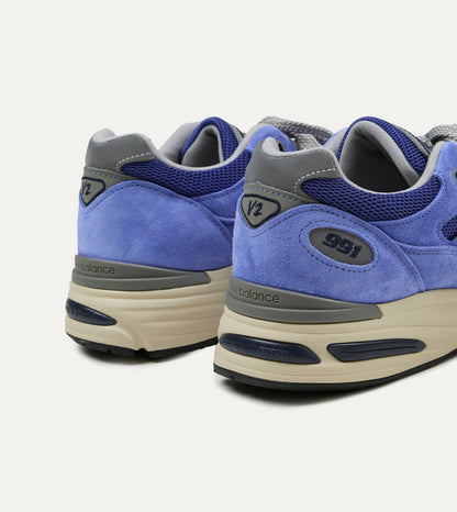 Drake's New Balance 'Summer Brights’ Baja Blue Made in UK 991v2 Trainers