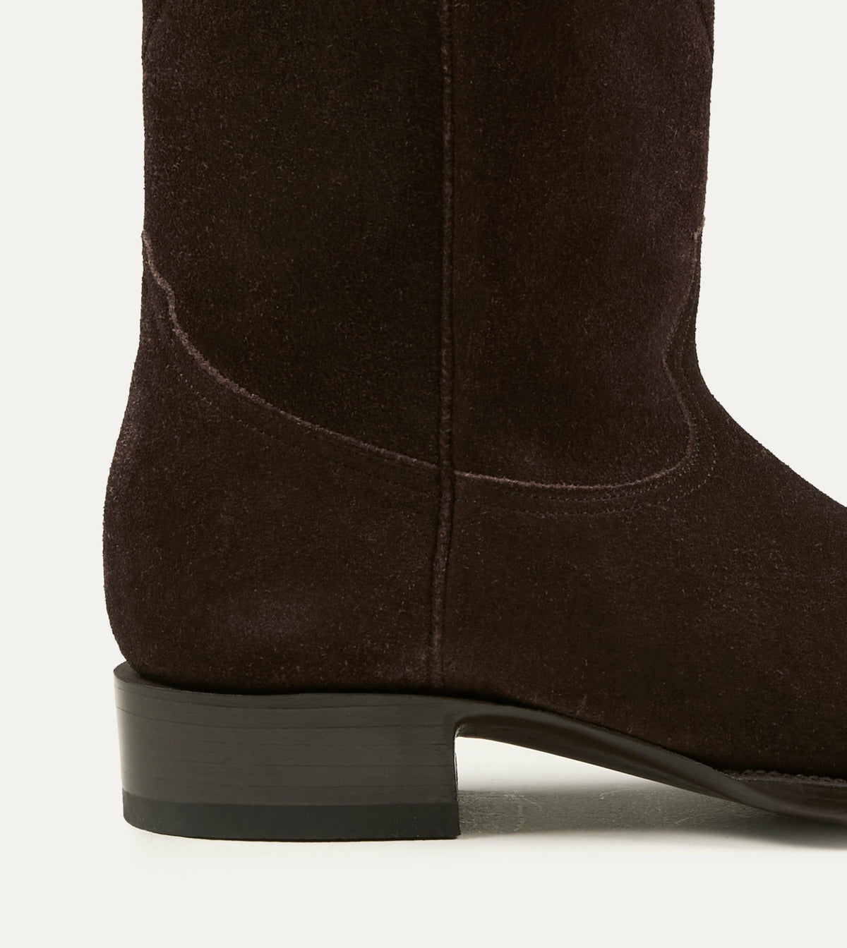 Drake's Yuketen Brown Suede Ranchero Boots