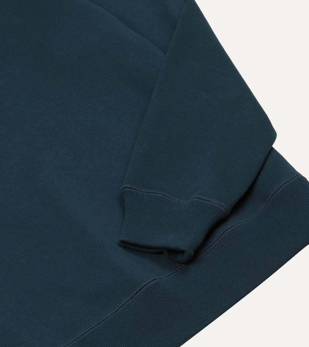 Drake's BEAMS F & Drake's Cotton Raglan Sweatshirt