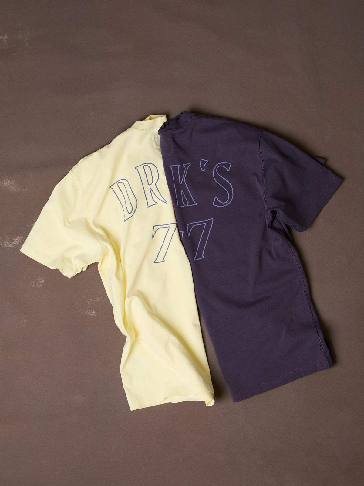 Drake's Purple '77' Print Short-Sleeve Hiking T-Shirt