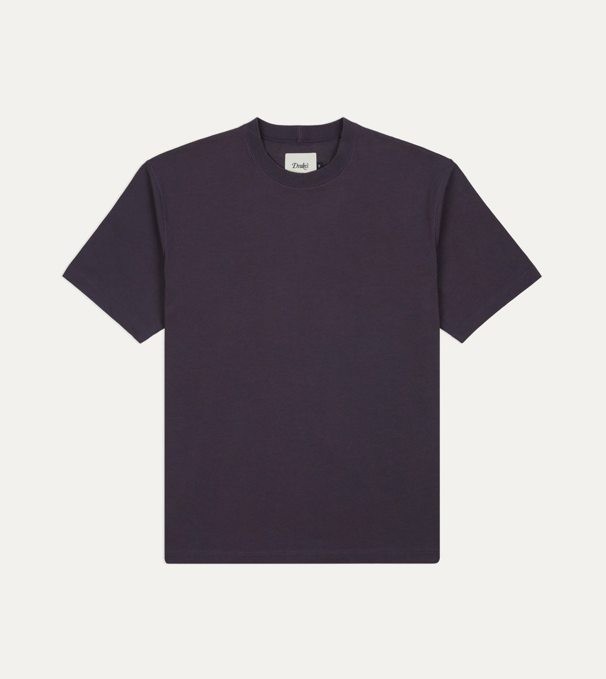 Drake's Purple '77' Print Short-Sleeve Hiking T-Shirt