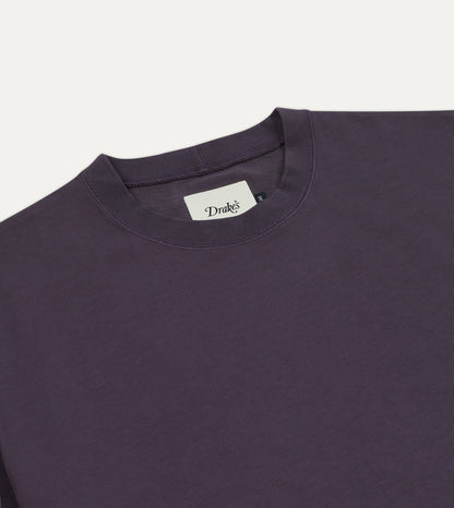 Drake's Purple '77' Print Short-Sleeve Hiking T-Shirt