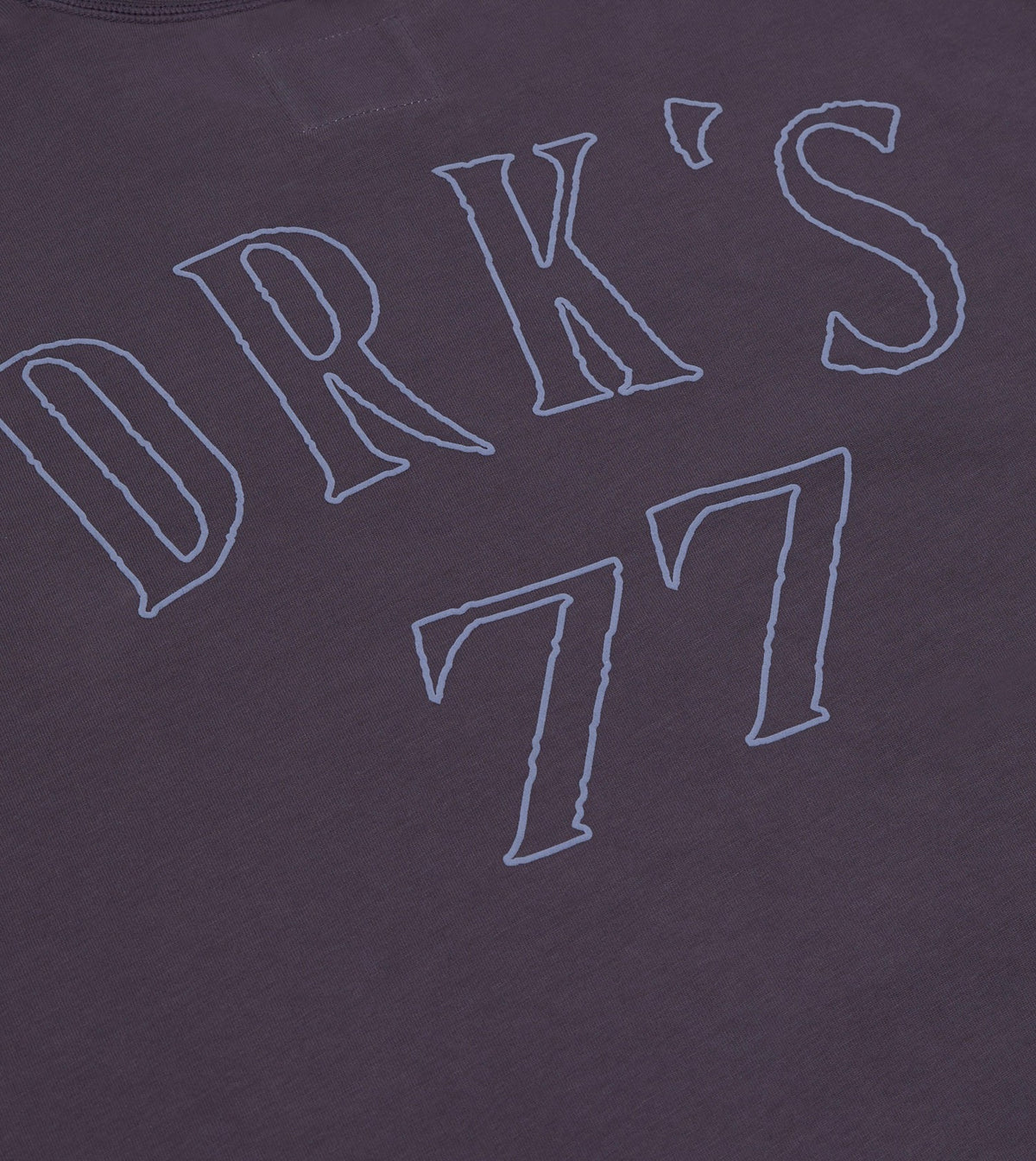 Drake's Purple '77' Print Short-Sleeve Hiking T-Shirt