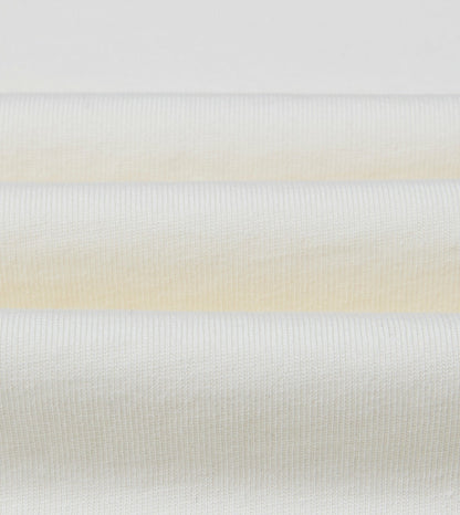 Drake's Antique White 'Caterpillar' Print Short-Sleeve Hiking T-Shirt