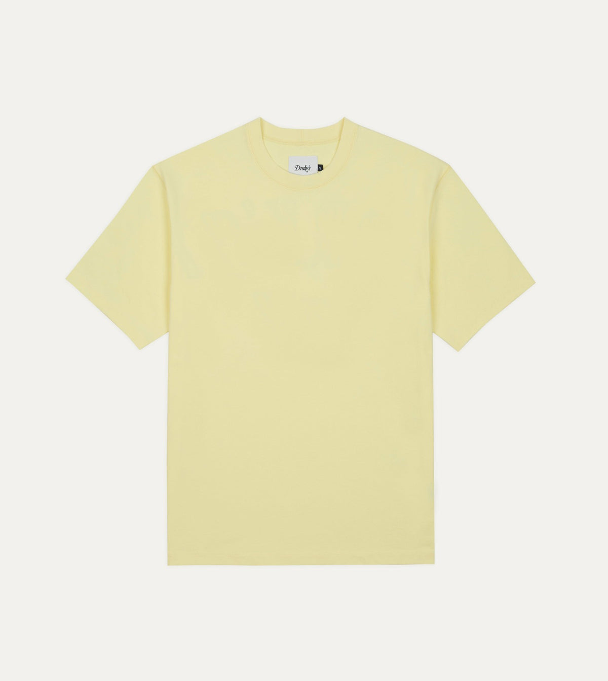 Drake's Yellow '77' Print Short-Sleeve Hiking T-Shirt