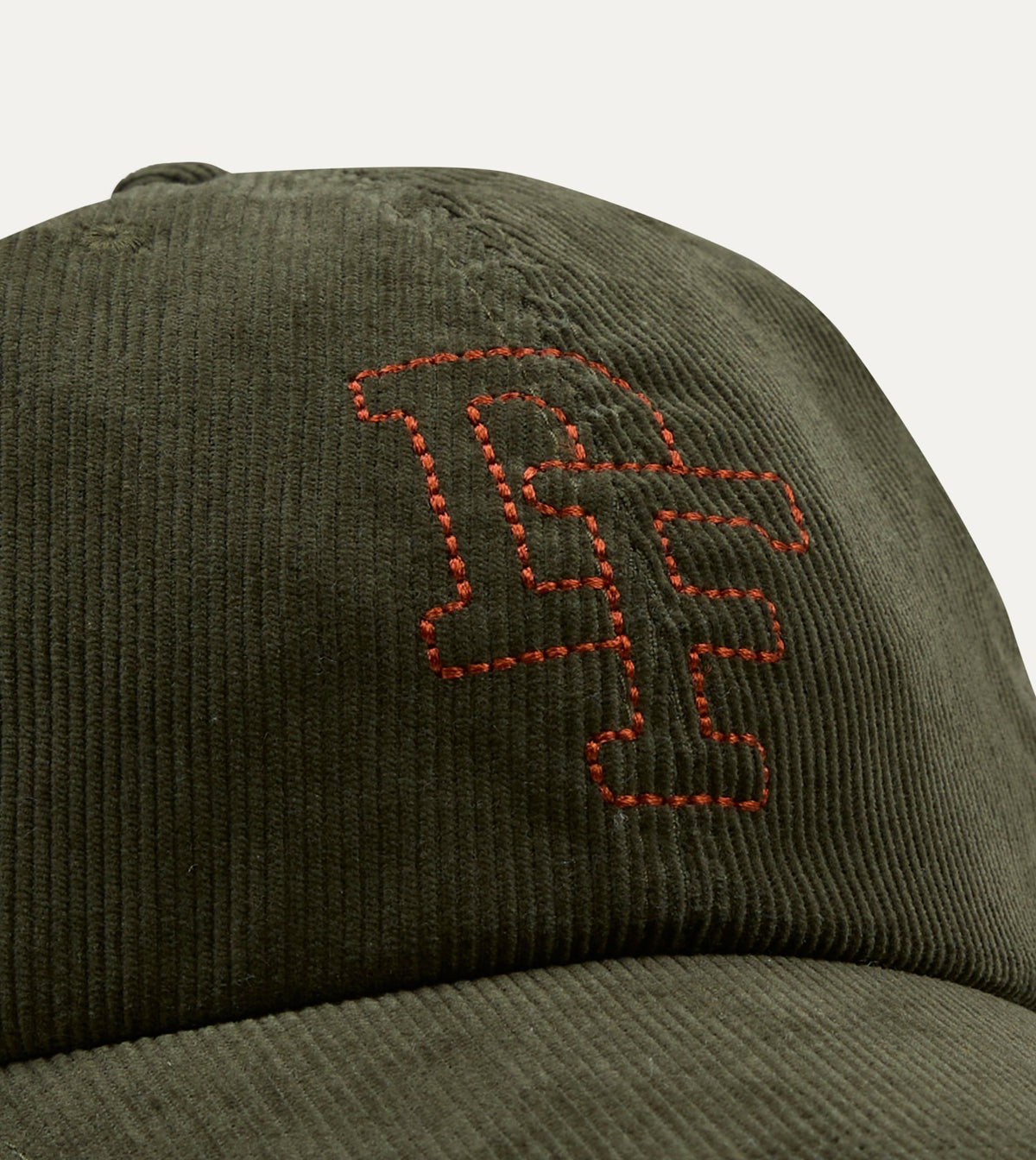 Drake's BEAMS F & Drake’s Corduroy Baseball Cap