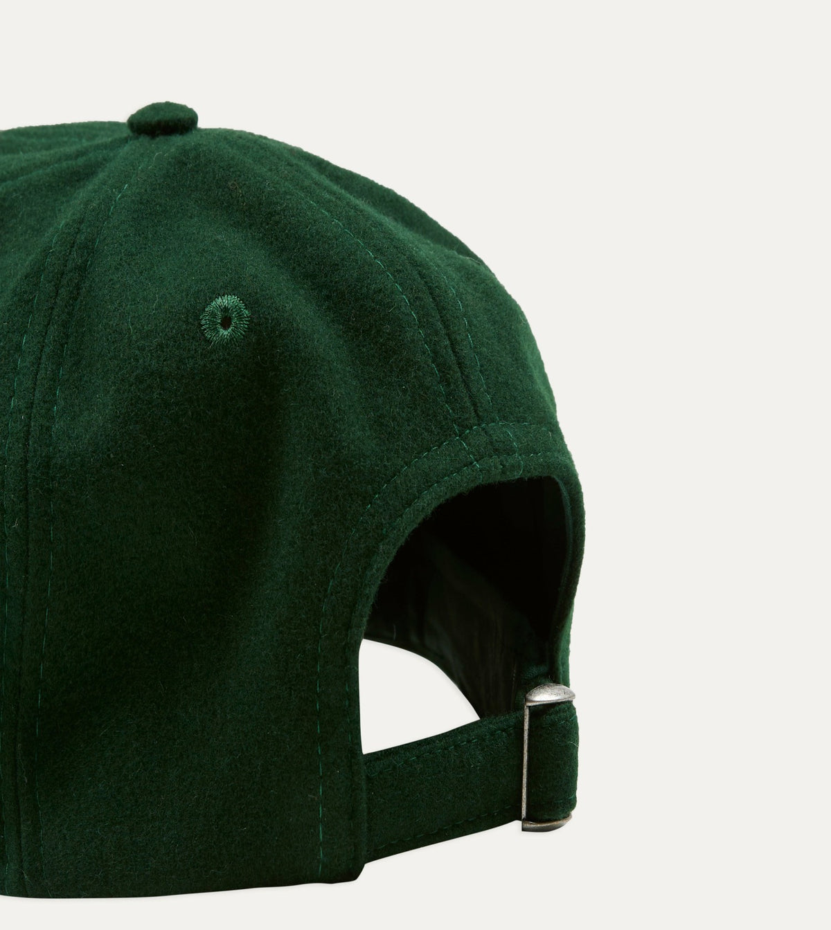 Drake's Green 'No Ball Games' Merino Wool Baseball Cap