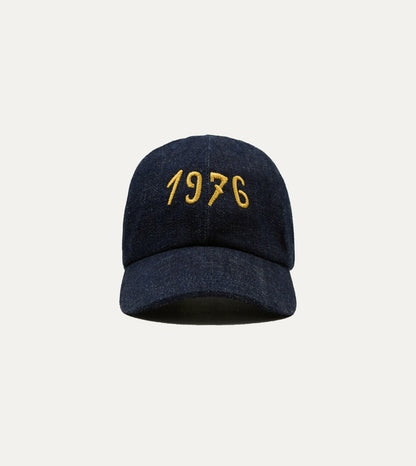Drake's BEAMS F & Drake's Denim Baseball Cap