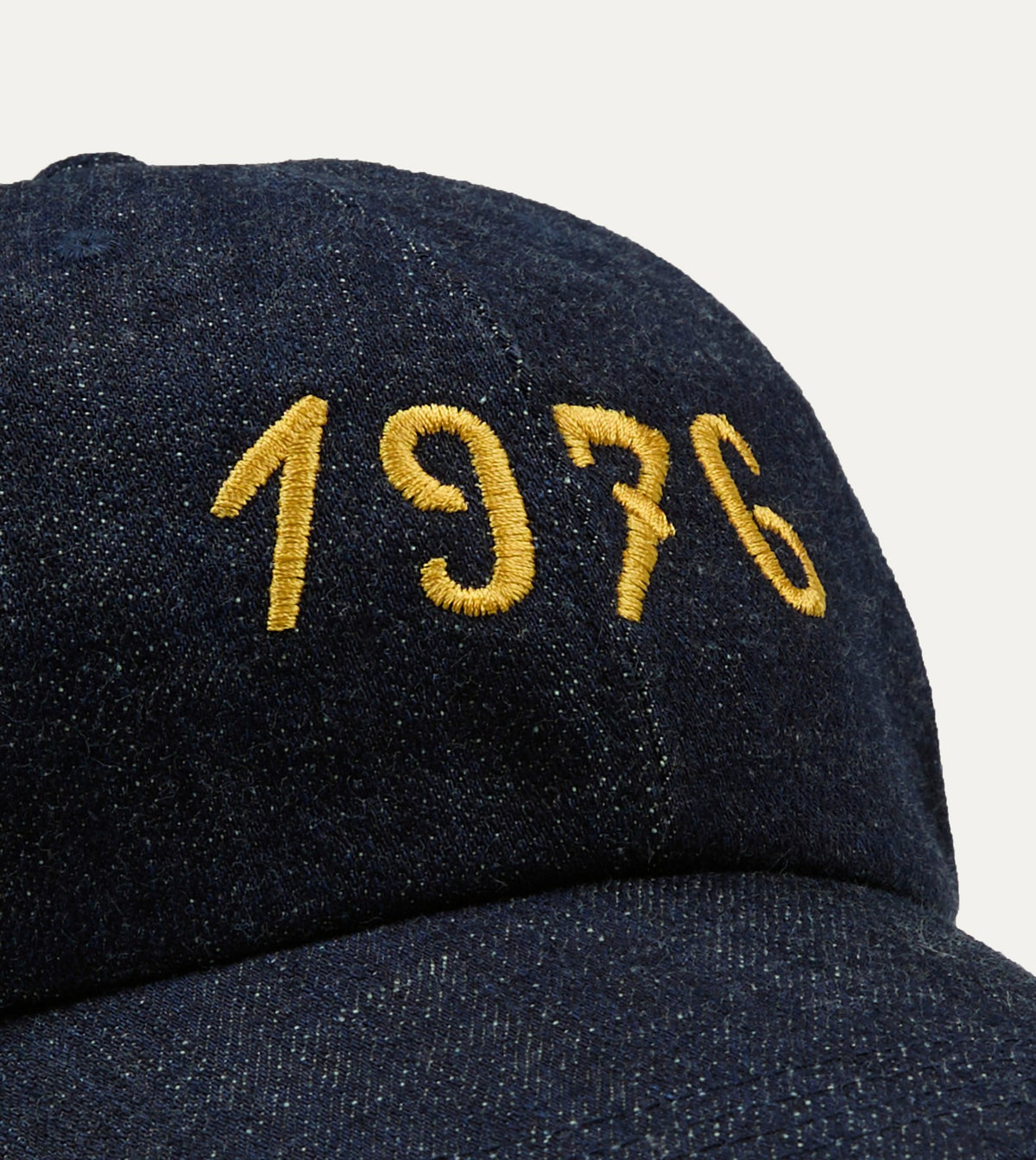 Drake's BEAMS F & Drake's Denim Baseball Cap