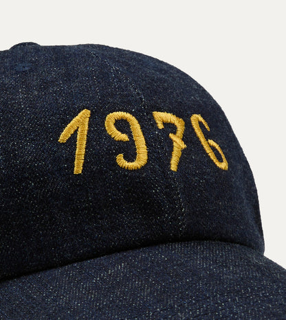 Drake's BEAMS F & Drake's Denim Baseball Cap