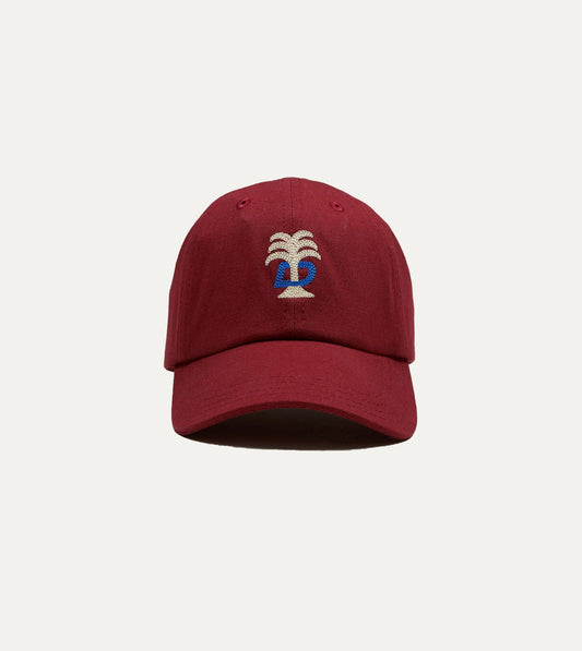 Drake's Red 'Cafe Cecil' Cotton Baseball Cap