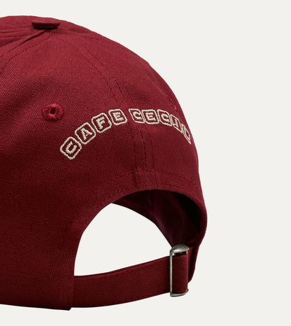 Drake's Red 'Cafe Cecil' Cotton Baseball Cap