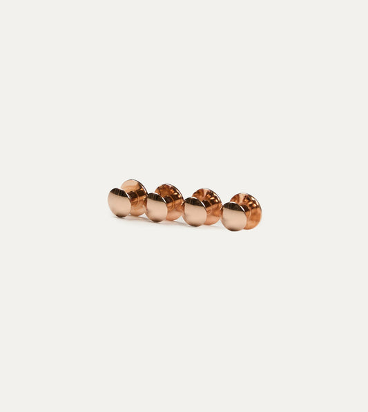 Drake's Codis Maya Rose Gold Stud Set