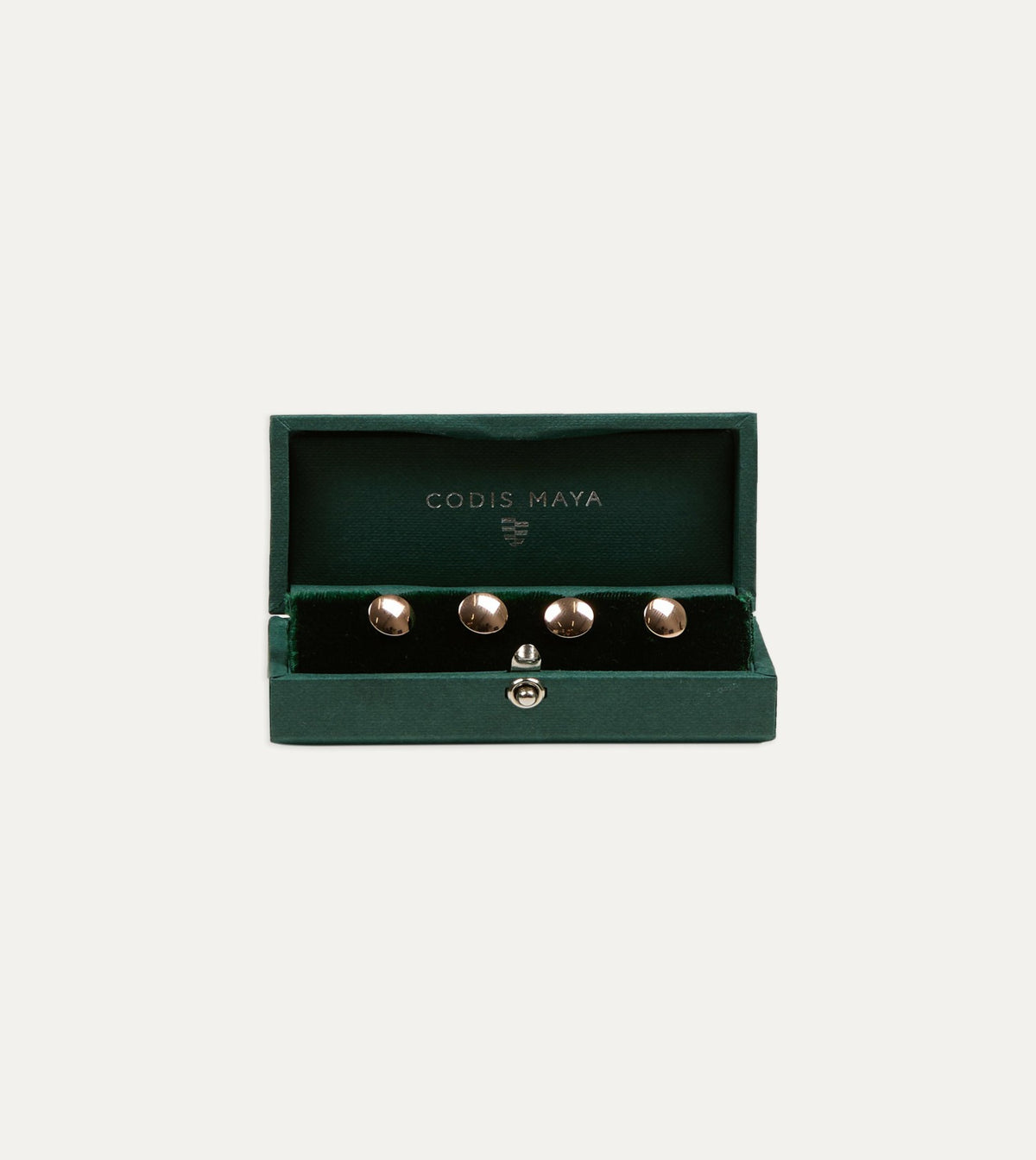 Drake's Codis Maya Rose Gold Stud Set
