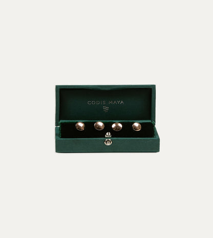 Drake's Codis Maya Rose Gold Stud Set