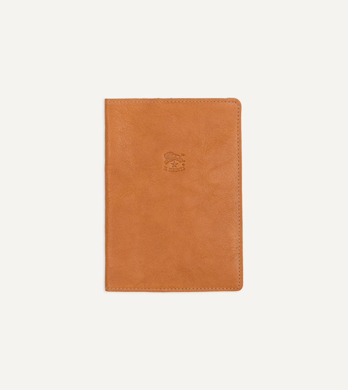 Drake's Il Bisonte Leather Passport Holder