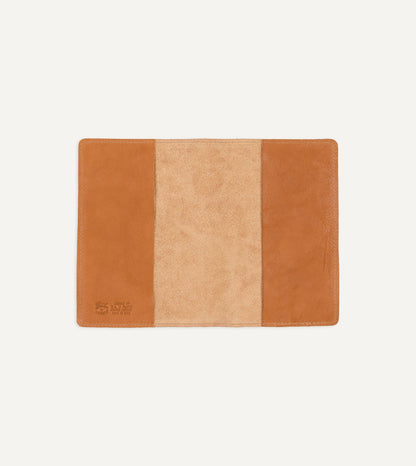 Drake's Il Bisonte Leather Passport Holder