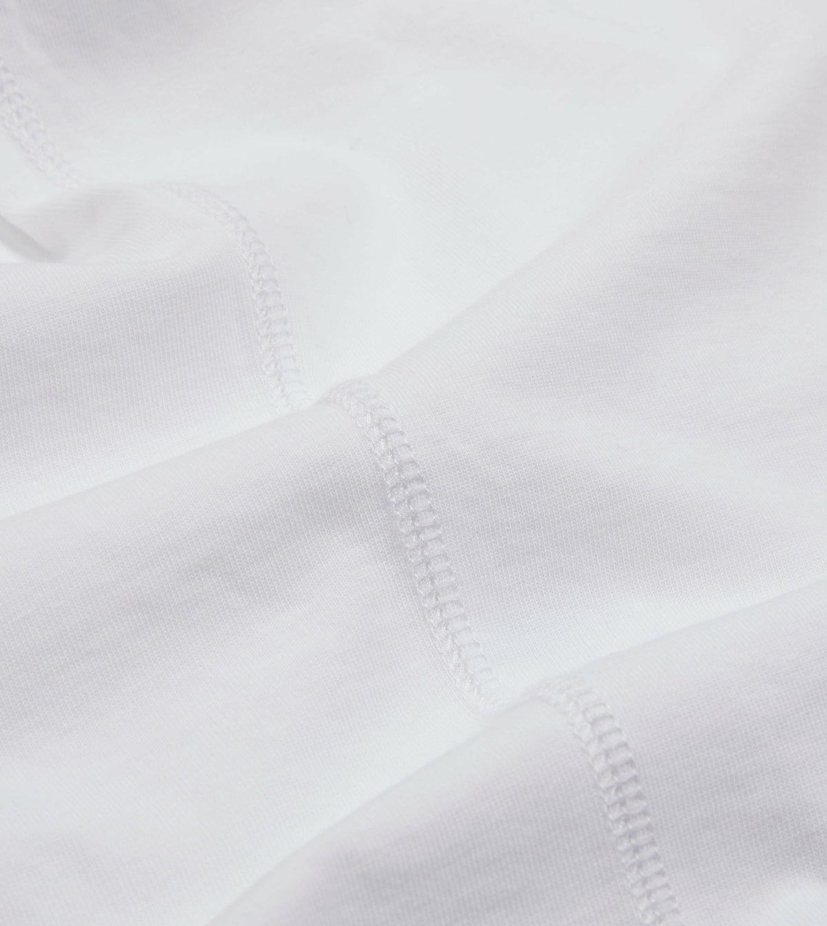 Drake's White Cotton Crew Neck Hiking T-Shirt