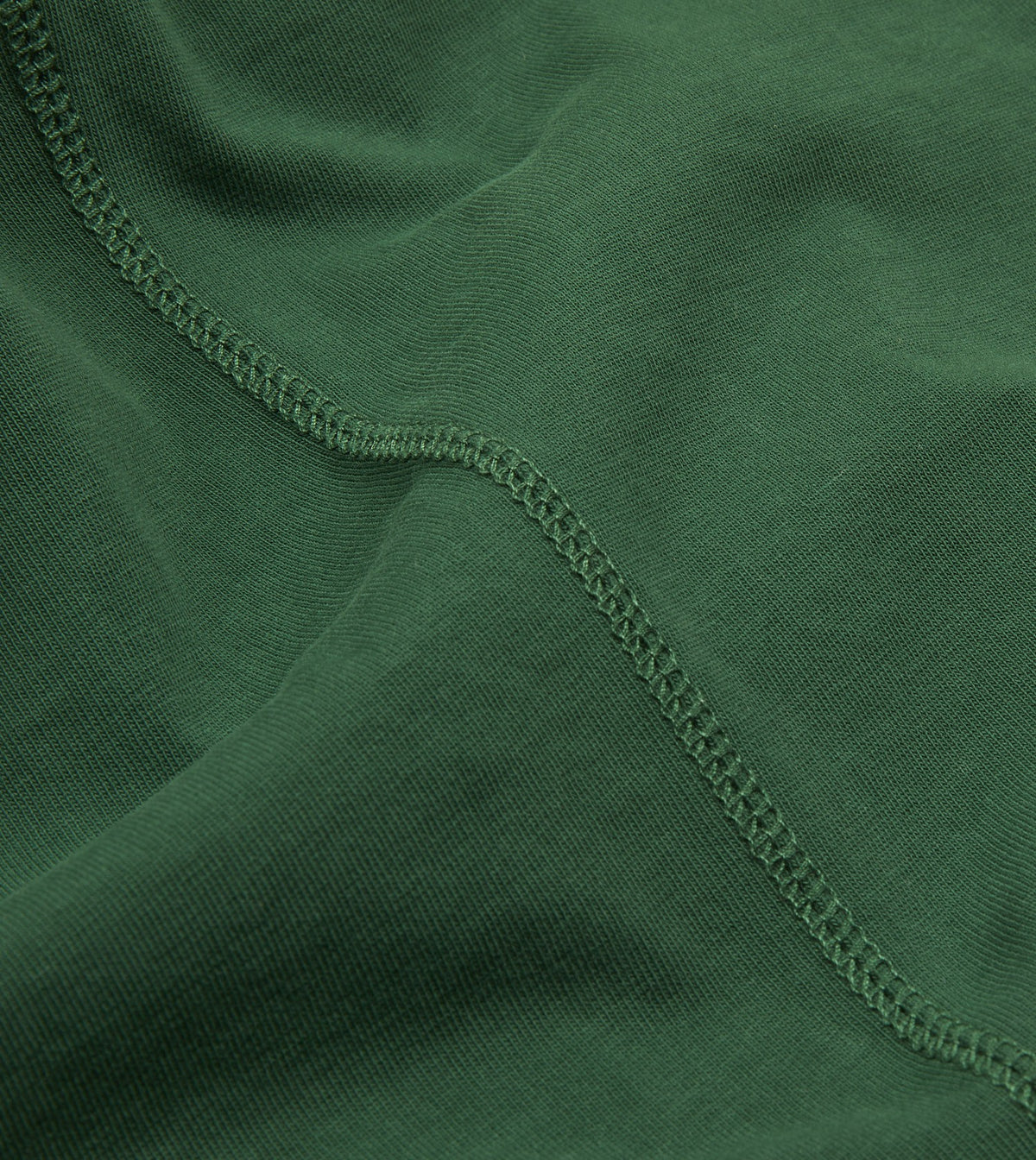 Drake's Forest Green Cotton Crew Neck Hiking T-Shirt