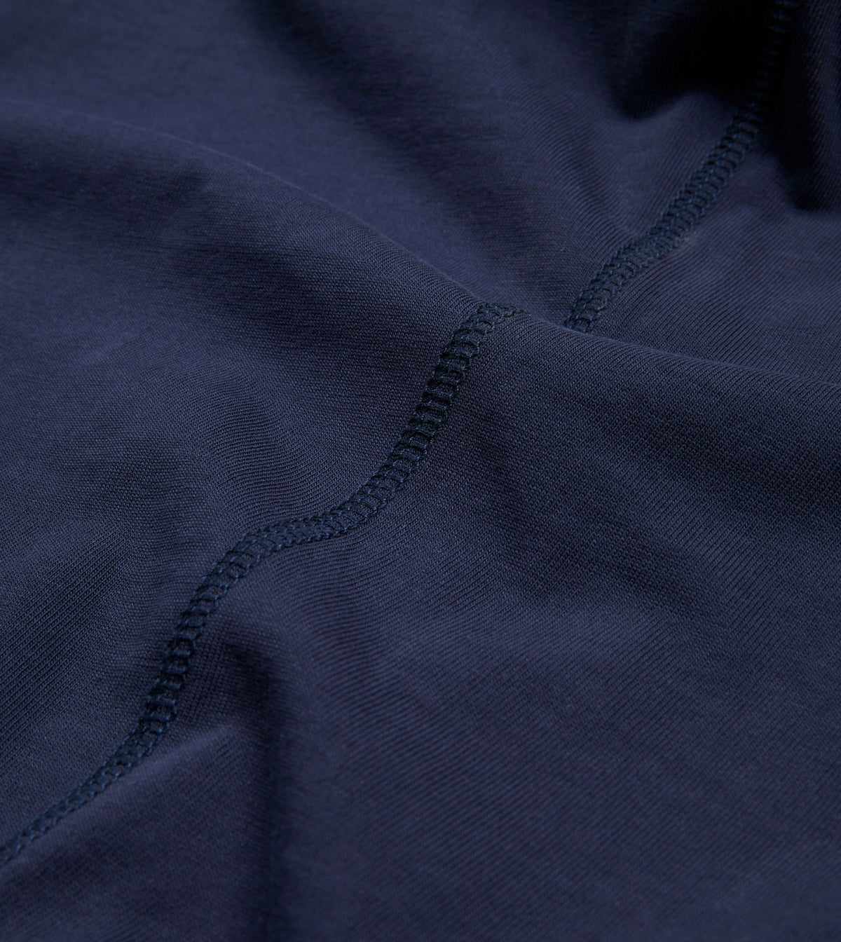 Drake's Navy Cotton Crew Neck Hiking T-Shirt
