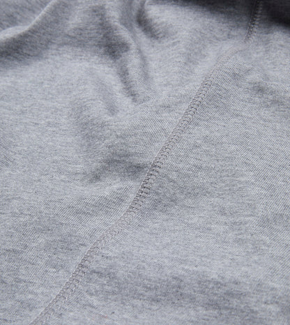Drake's Grey Cotton Crew Neck Hiking T-Shirt