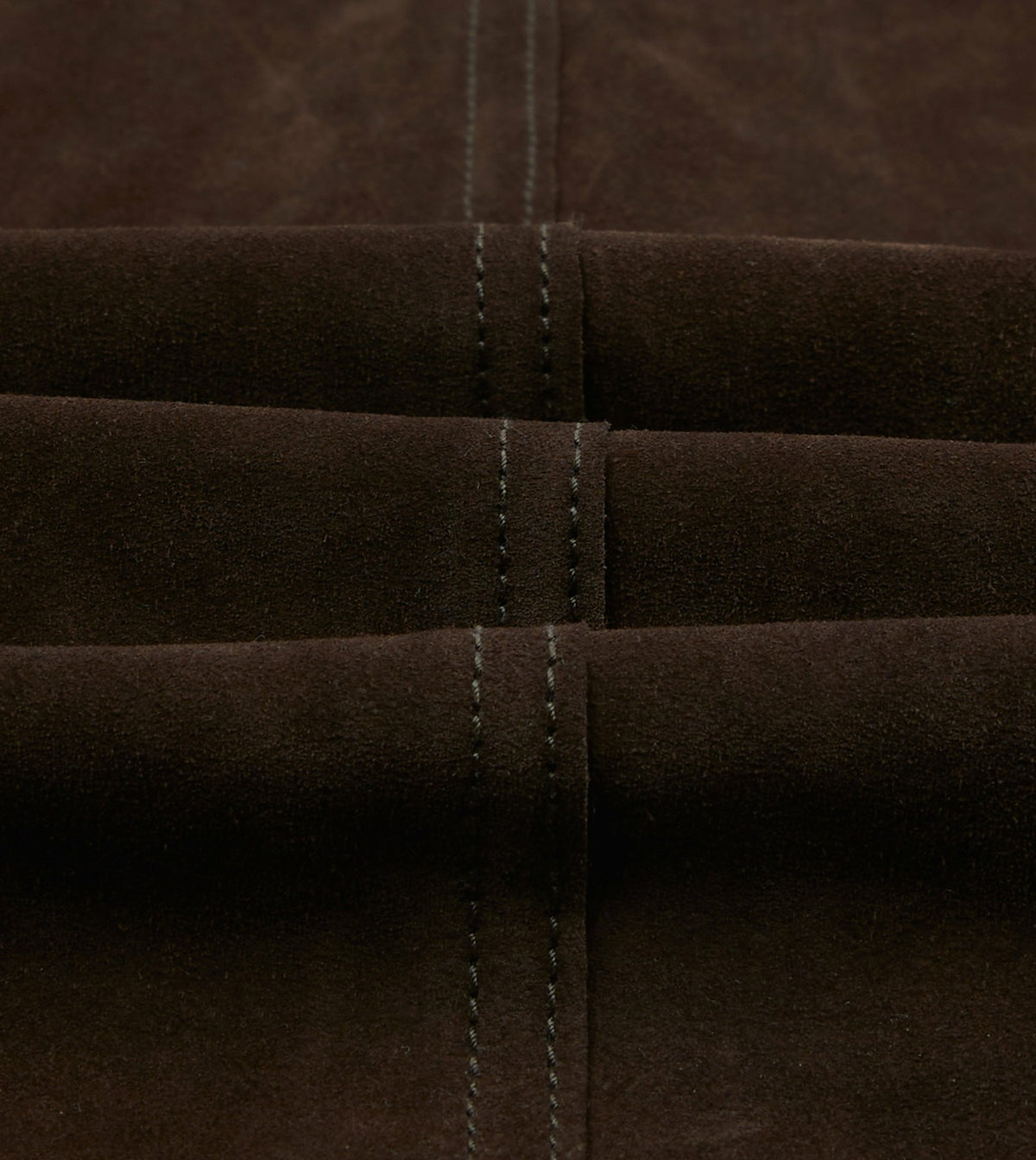 Drake's Chocolate Brown Heavyweight Suede Five-Pocket Chore Jacket