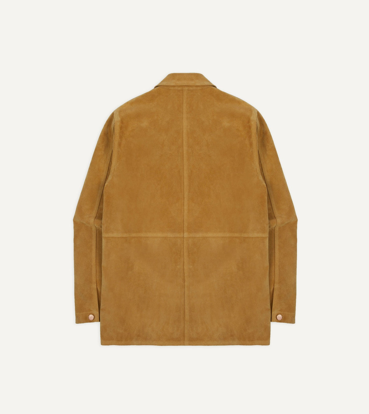 Drake's Sand Suede Welder Jacket