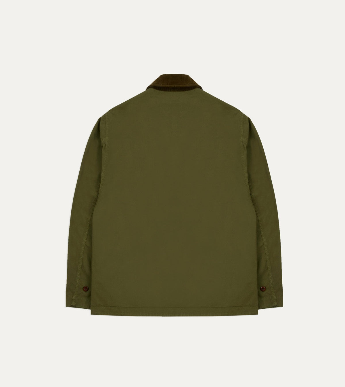 Drake's Washed Olive Cotton Hiking Jacket