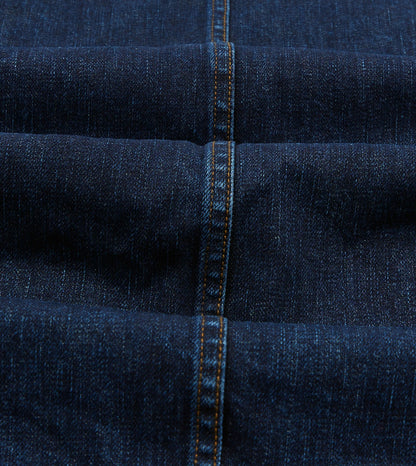 Drake's Stone Wash Selvedge Denim Five-Pocket Chore Jacket