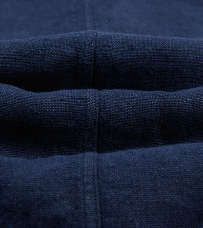 Drake's Navy Linen Five-Pocket Chore Jacket