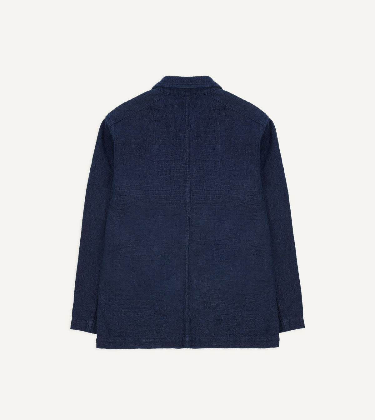 Drake's Navy Linen Five-Pocket Chore Jacket