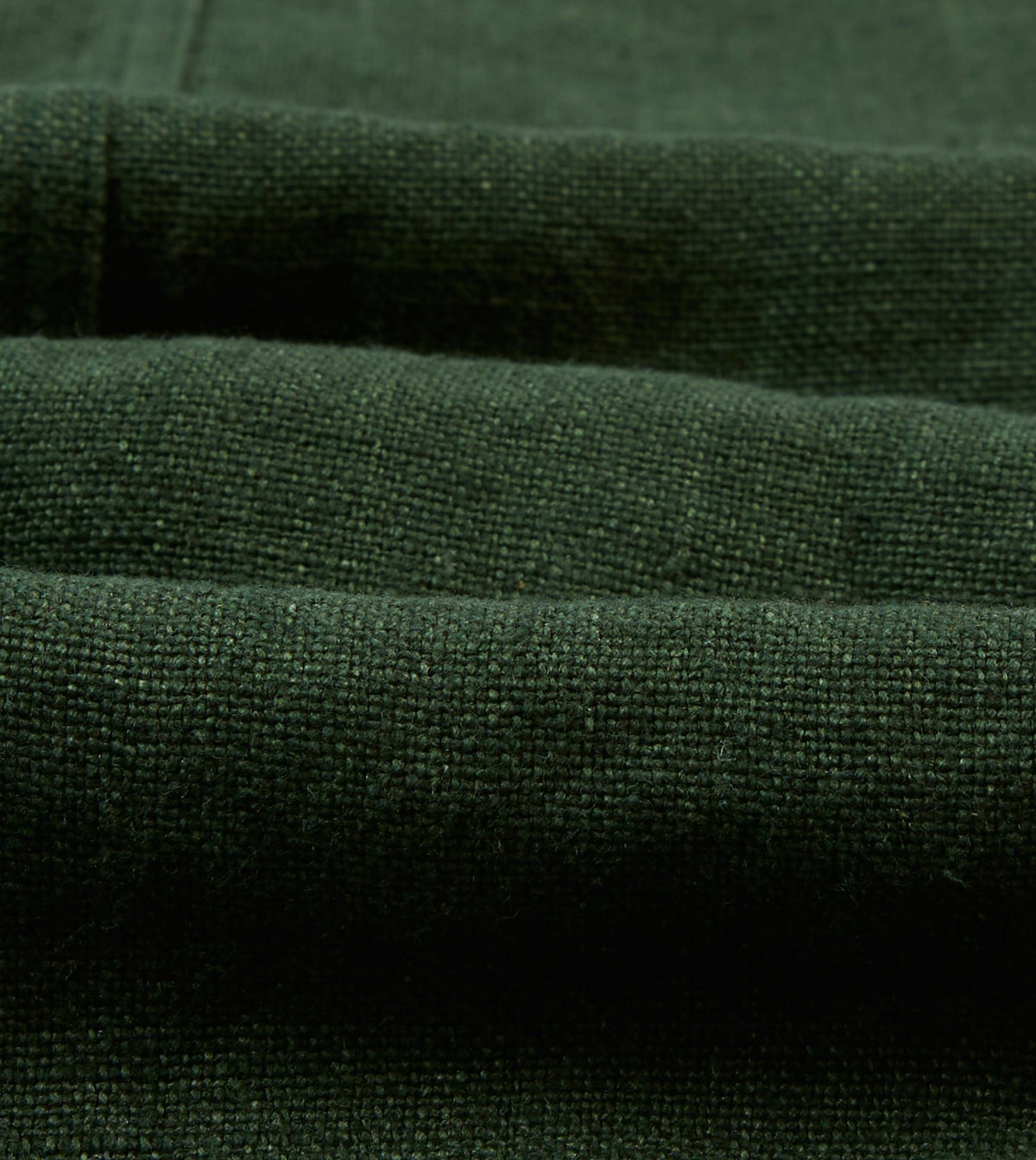 Drake's Green Linen Five-Pocket Chore Jacket