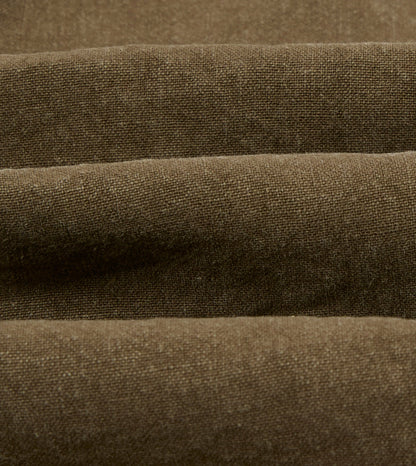 Drake's Brown Linen Five-Pocket Chore Jacket