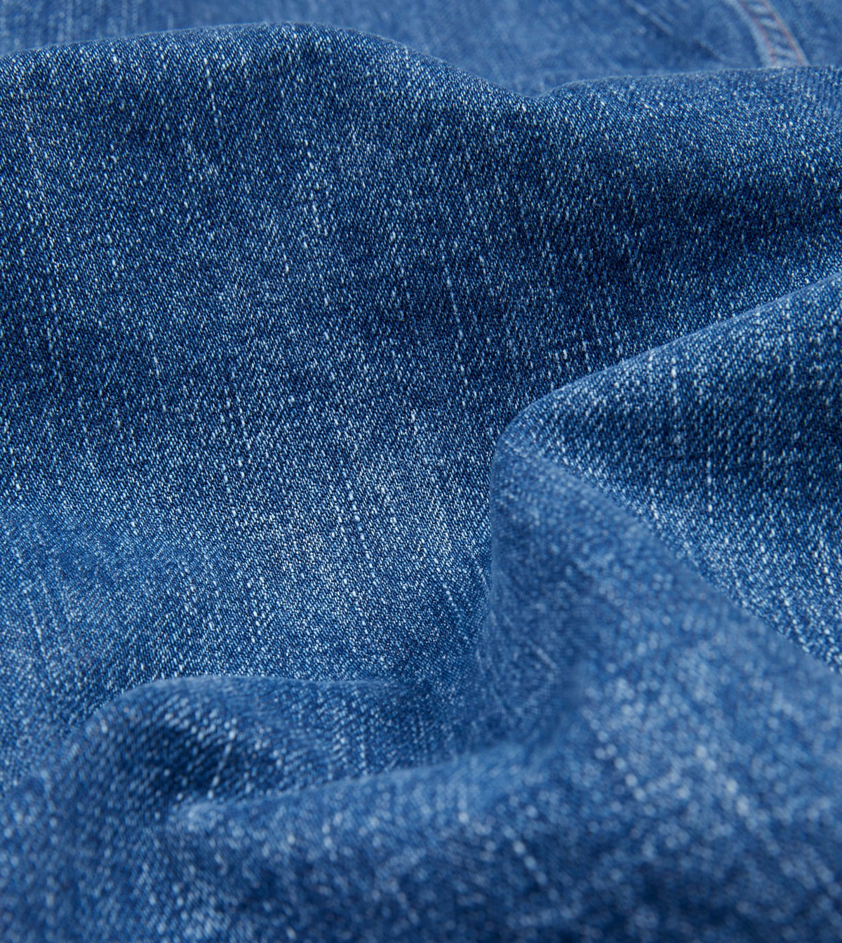 Drake's Bleach Wash Selvedge Denim Five-Pocket Chore Jacket