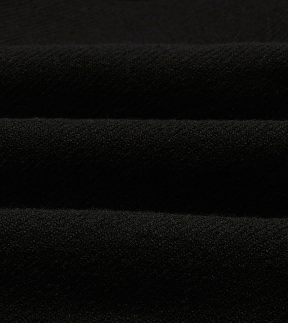 Drake's Black Wool Donkey Jacket