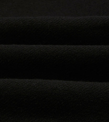 Drake's Black Wool Donkey Jacket