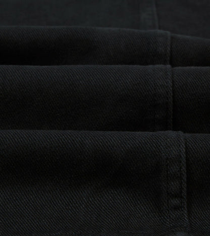 Drake's Black Heavy Twill Cotton Five-Pocket Chore Jacket