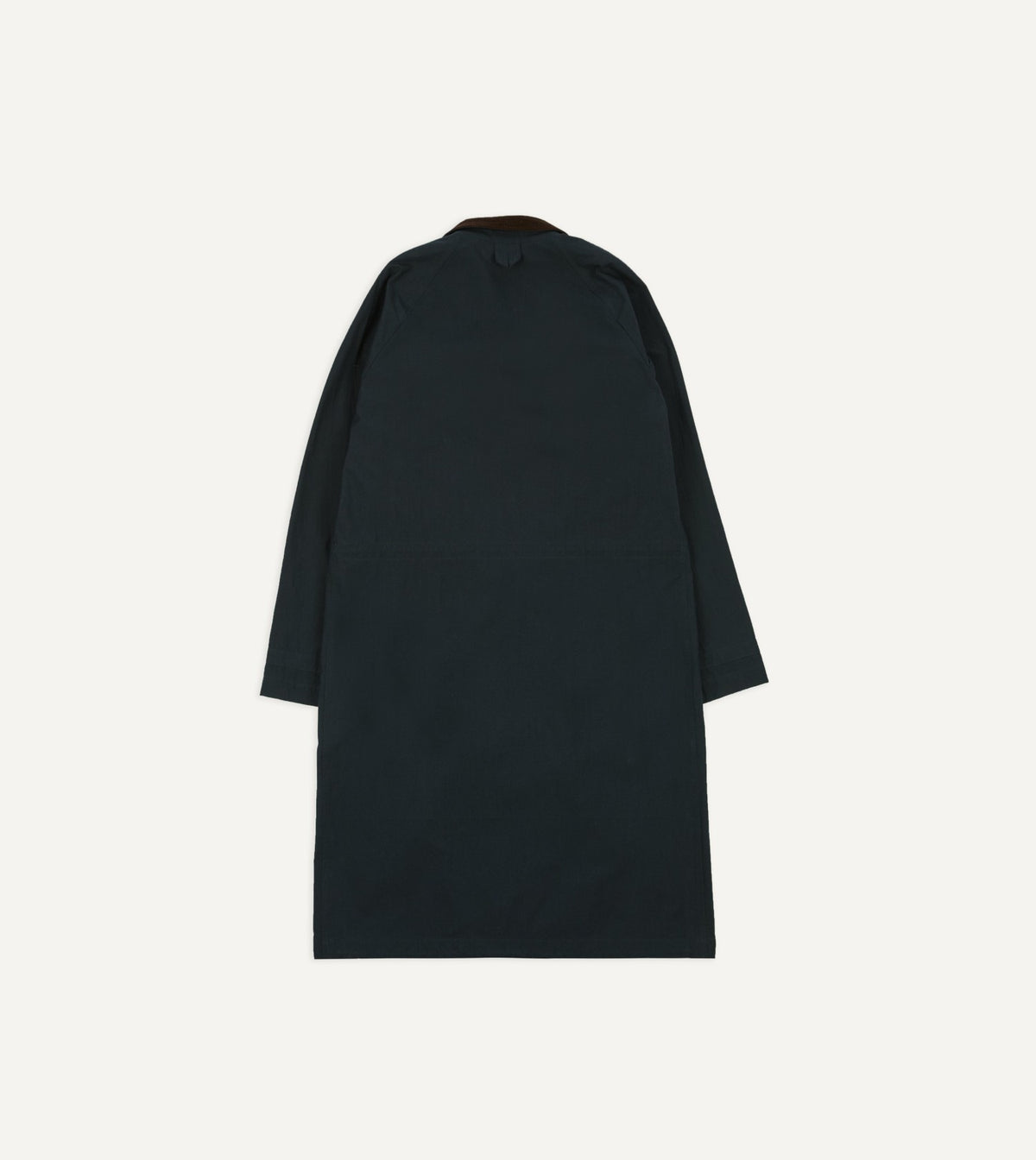 Drake's Navy Ripstop Cotton D-77 Parka