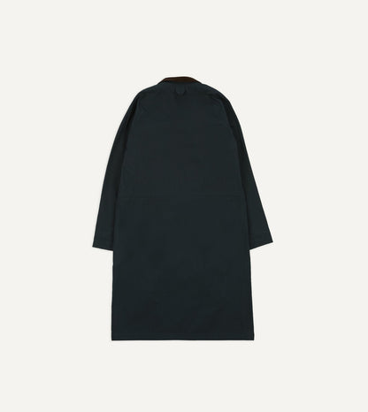 Drake's Navy Ripstop Cotton D-77 Parka