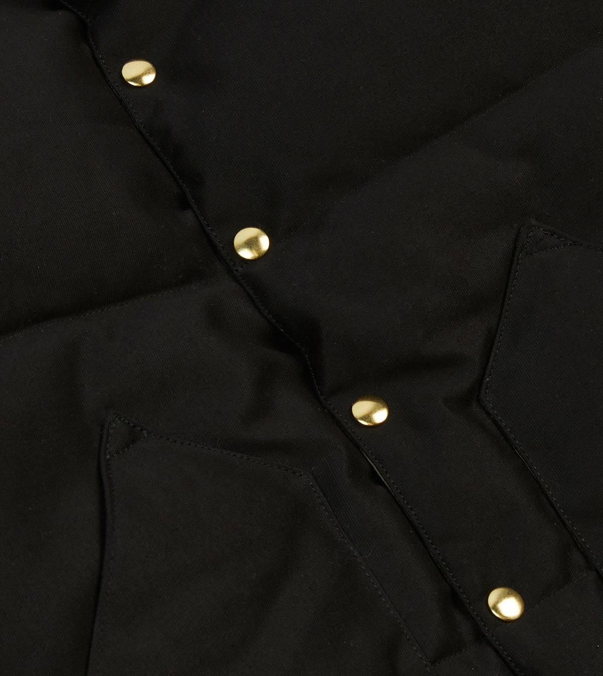 Drake's Rocky Mountain Featherbed for Drake's Black Cotton Christy Down Jacket