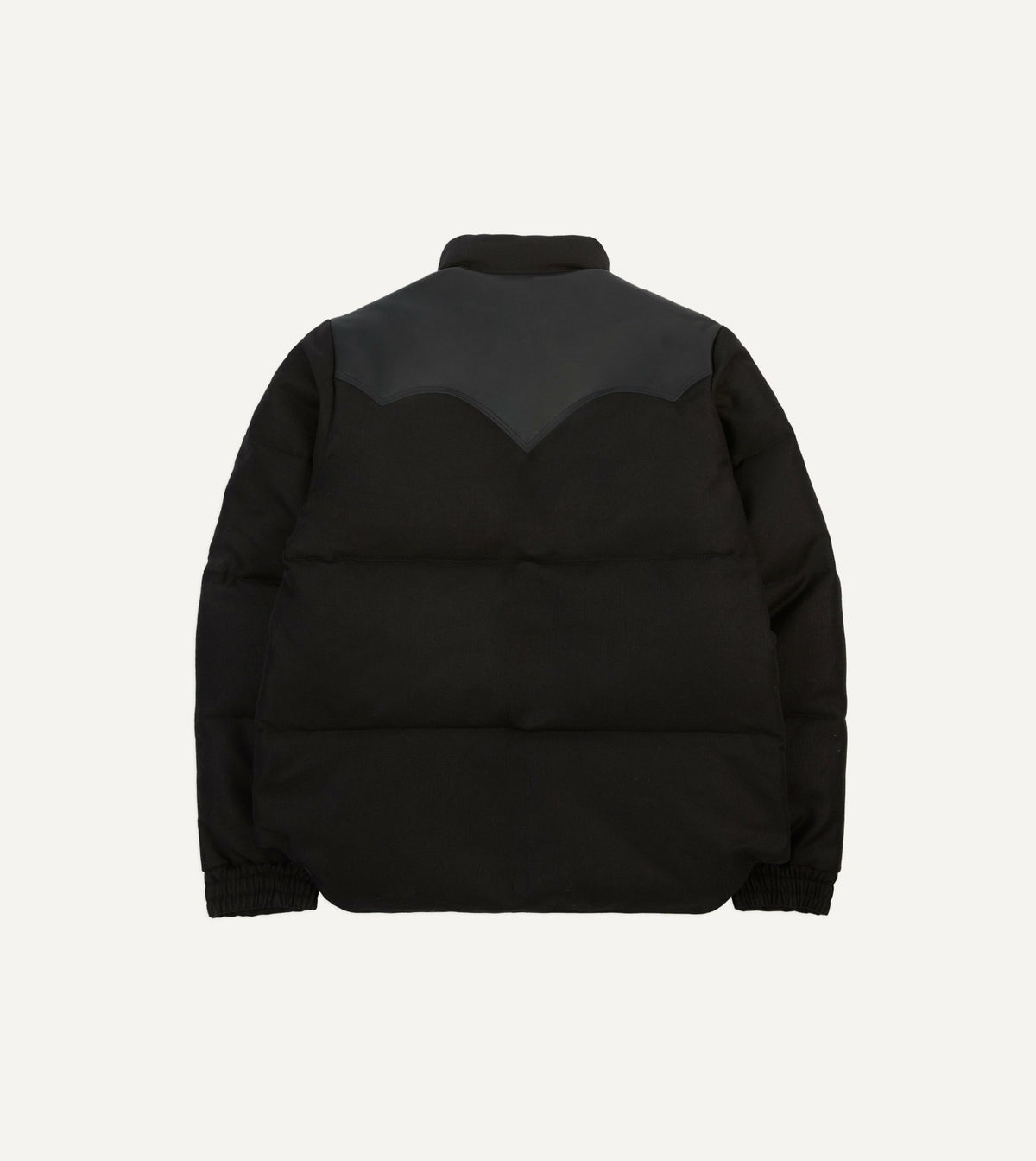 Drake's Rocky Mountain Featherbed for Drake's Black Cotton Christy Down Jacket
