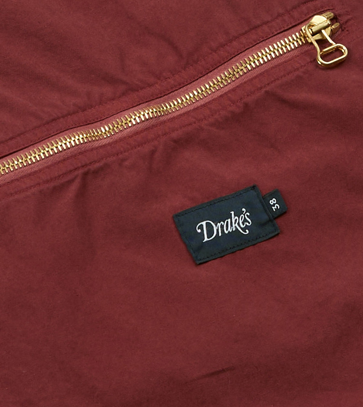 Drake's Washed Red Cotton Hiking Jacket