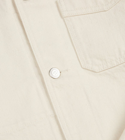 Drake's Ecru Selvedge Denim Five-Pocket Chore Jacket