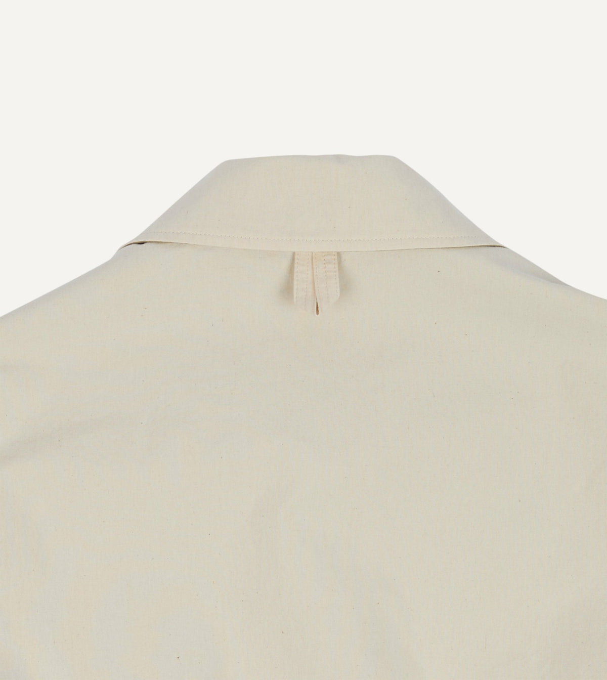Drake's Ecru and Tan Reversible Cotton Blouson Jacket