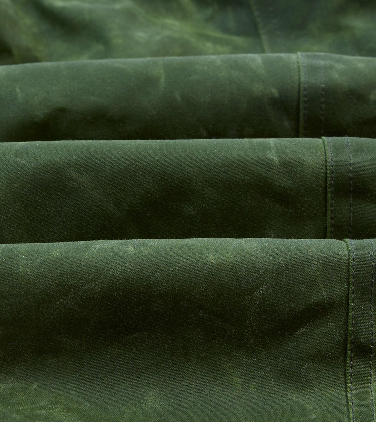 Drake's Green Waxed Cotton Barn Jacket