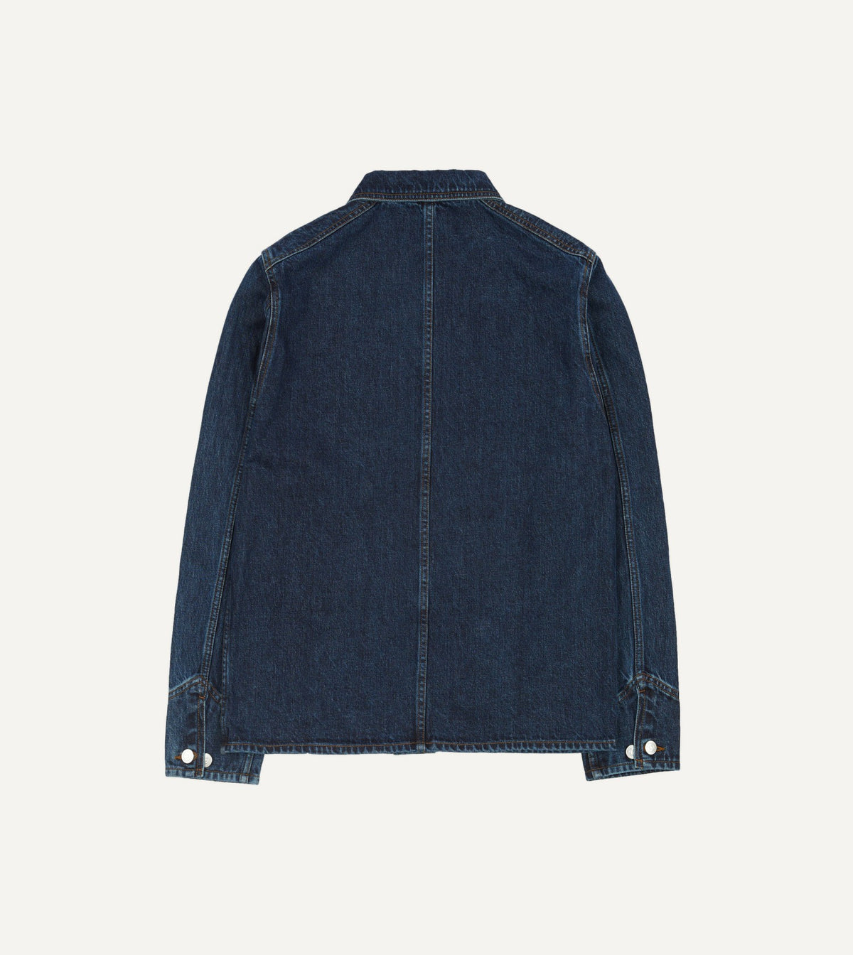 Drake's Stone Wash Denim Work Jacket