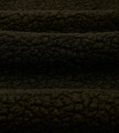 Drake's Drake's by A. Levine Boucle Wool Half-Zip Fleece Jacket