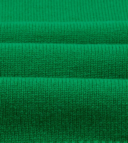 Drake's Green Lambswool 6 Button Cardigan