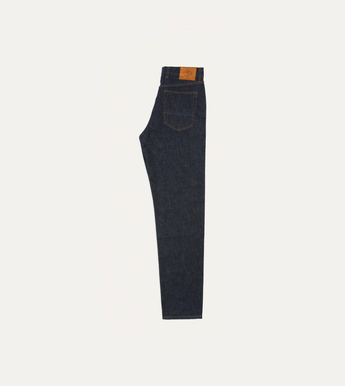 Drake's Indigo Rinse 14.2oz Japanese Selvedge Denim Five-Pocket Jeans