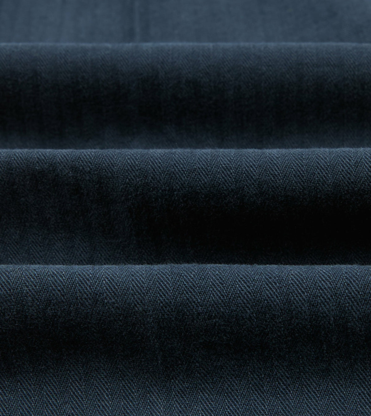 Drake's Navy Herringbone Twill Cotton Games Trouser
